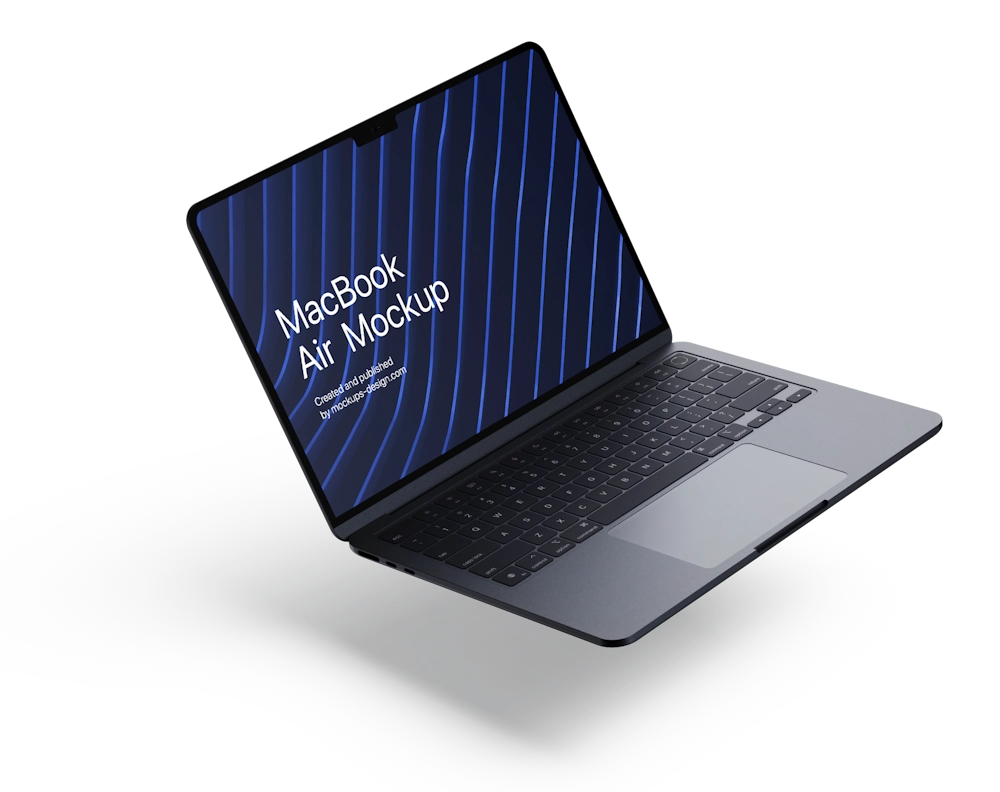 Laptop mockup
